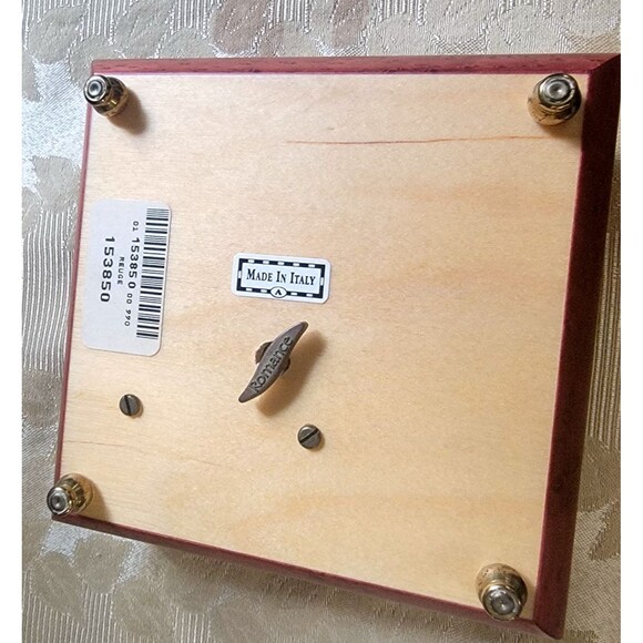 Jewelry Box Wood Star Inlay design made in Italy The San Francisco Music Box C0. - Picture 7 of 14